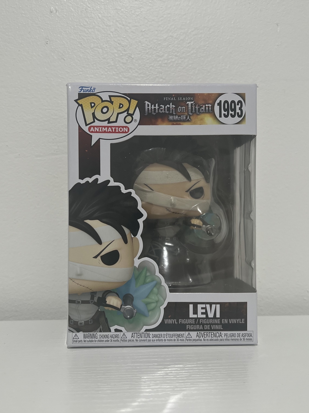 Levi Attack On Titan Funko Pop Figure